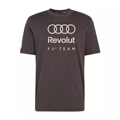 AUDI F1 MENS DNA GRAPHIC TEE DARK GREY 2026