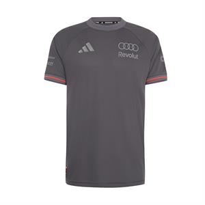 AUDI MENS TEAM DRIVER AUTHENTIC TEE GREY 2026