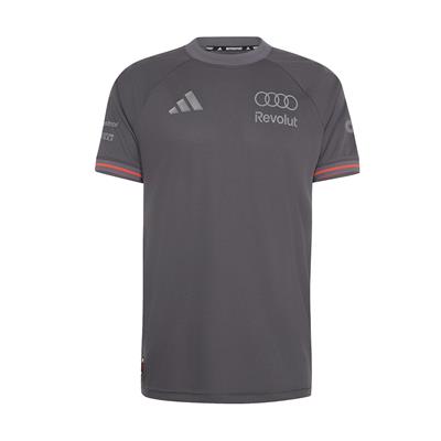 AUDI MENS TEAM DRIVER AUTHENTIC TEE GREY 2026