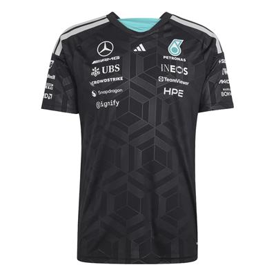 MERCEDES MENS TEAM DRIVER TEE BLACK 2026