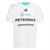 MERCEDES KIDS TEAM DRIVER TEE WHITE 2026