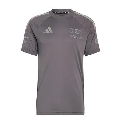 AUDI MENS TEAM DRIVER TEE GREY 2026