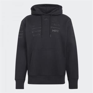 MERCEDES TEAM MENS STEALTH HOODY BLACK 2026
