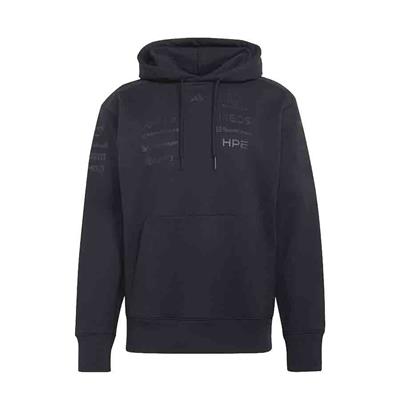 MERCEDES TEAM MENS STEALTH HOODY BLACK 2026