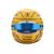 1:5 MINI HELMET LEWIS HAMILTON 2025 MIAMI GP