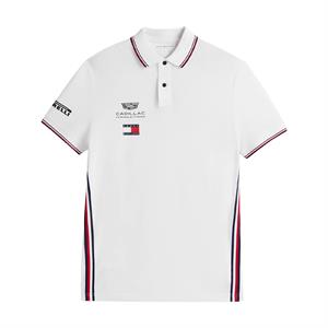 CADILLAC MENS POLO WHITE 2026