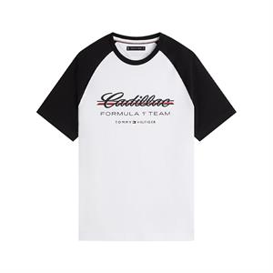 CADILLAC MENS TEE WHITE/BLACK 2026
