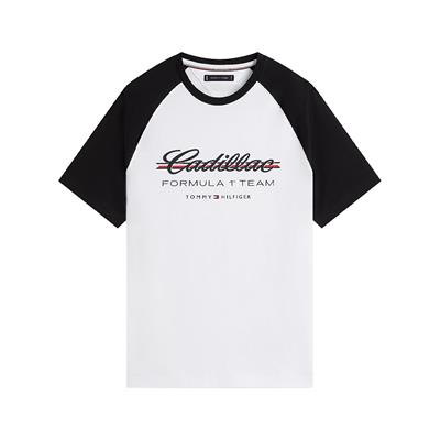 CADILLAC MENS TEE WHITE/BLACK 2026