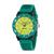 AMF1 WATCH YELLOW DIAL PODIUM GREEN SILICONE STRAP