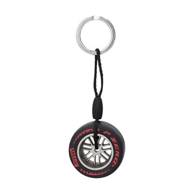 PIRELLI TYRE KEYRING RED