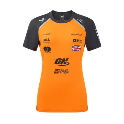 MCLAREN F1 TEAM SET UP T-SHIRT WOMENS AUTUMN GLORY