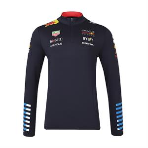 RED BULL TEAM 1/4 ZIP MIDLAYER NIGHT SKY