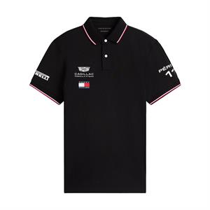 CADILLAC MENS DRIVERS POLO BLACK PEREZ #11