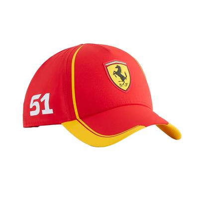 SCUDERIA FERRARI HYPERCAR CAP RED #51 2026