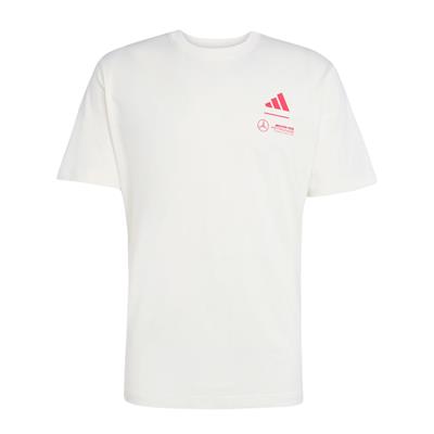 MERCEDES FW GRAPHIC TEE WHITE