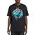 MERCEDES MENS RUSSEL GRAPHIC TEE BLACK