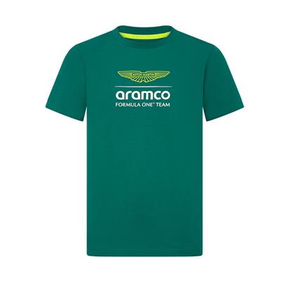 ASTON MARTIN KIDS LOGO TEE GREEN