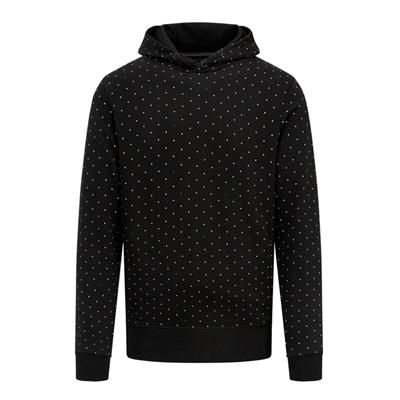 MERCEDES FW POLKA HOODY BLACK