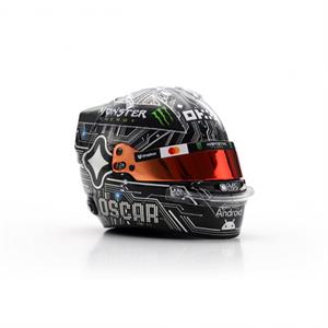 MINI HELMET OSCAR PIASTRI USA GP 2025